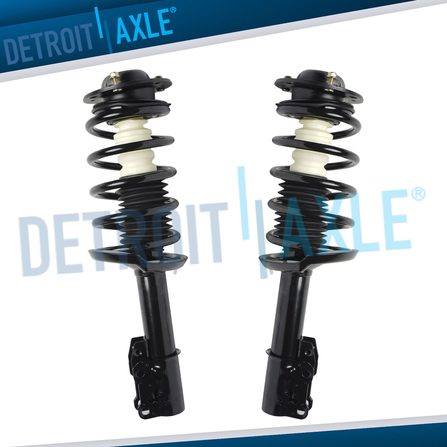 Pair Front Struts w/ Coil Spring for 2004-2008 2009 2010 2011 2012 Chevy Malibu