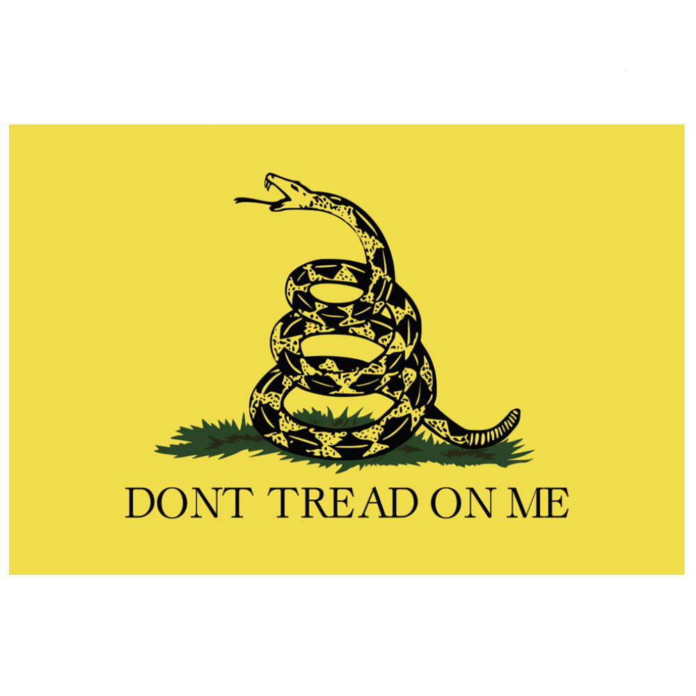 DON\'T TREAD ON ME GADSDEN FLAG USA DECAL STICKER 3M TRUCK VEHICLE WINDOW CAR GUN