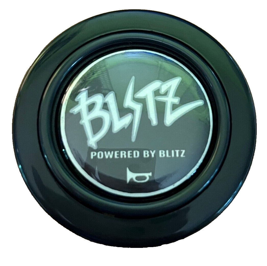 BLITZ BLACK Horn Button for SPARCO OMP MOMO NARDI steering wheel