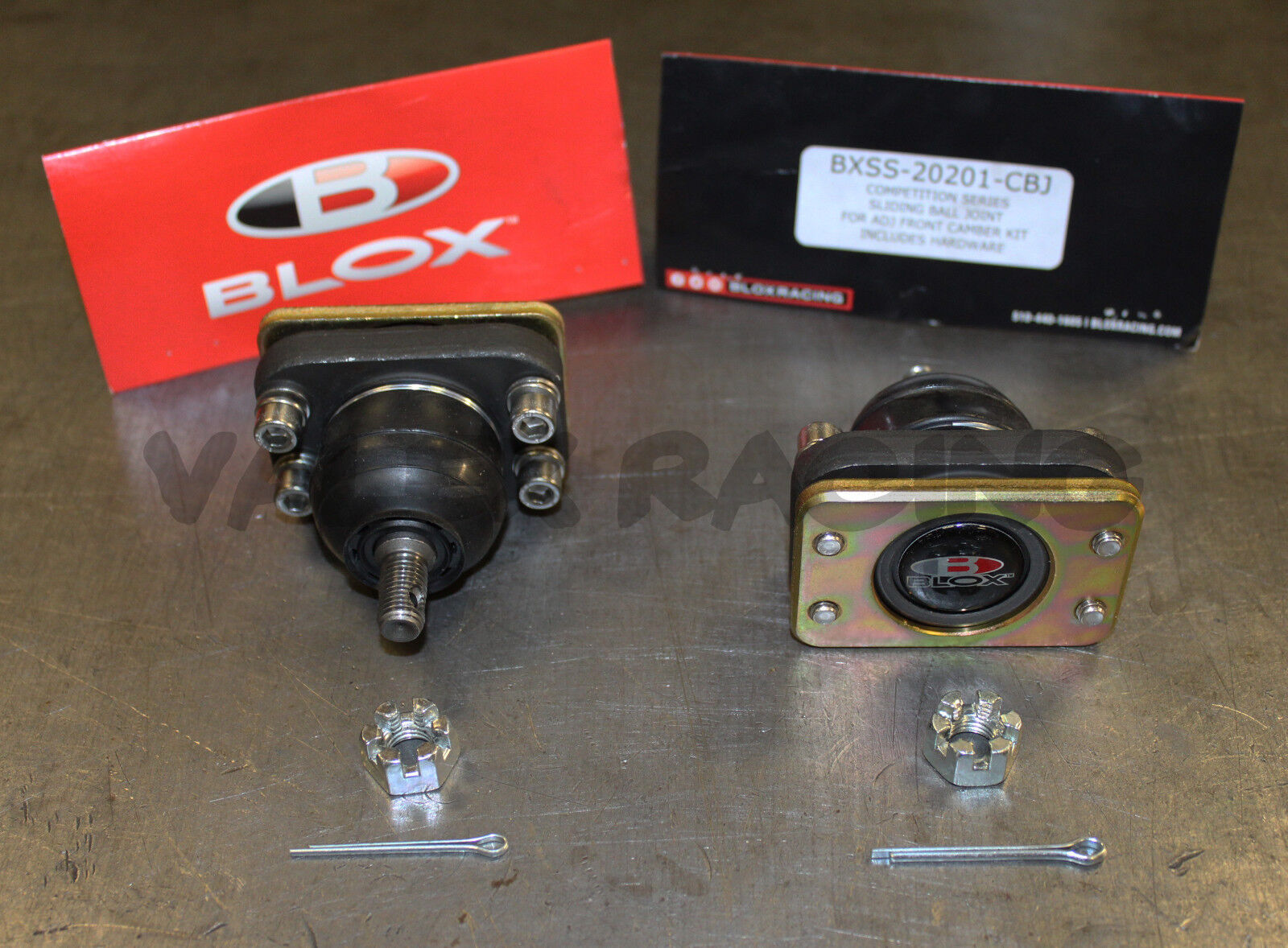 Blox Racing Replacement Competition Sliding Adjustable Ball Joint PAIR