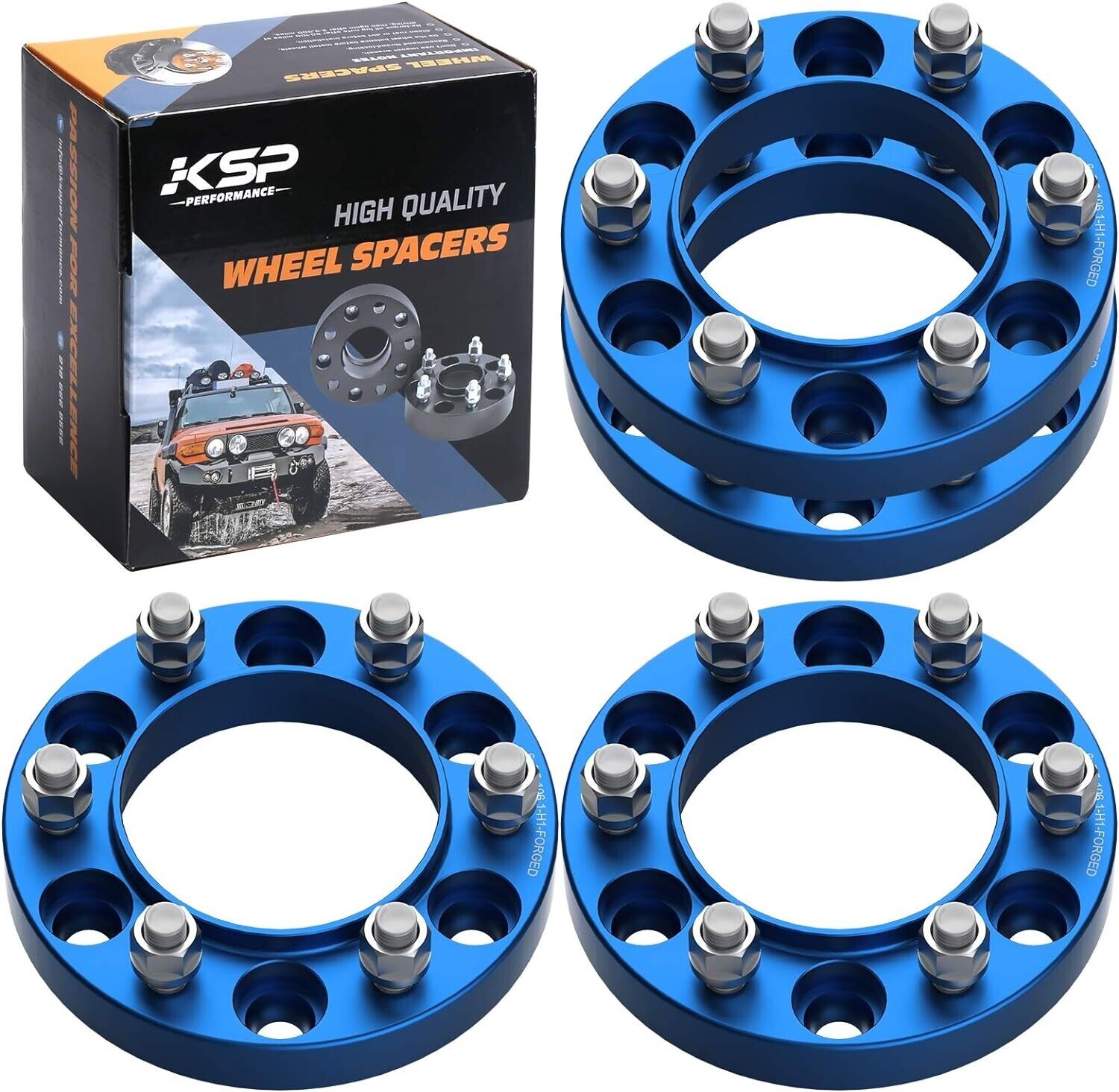 KSP 6X5.5 Hubcentric Wheel Spacers 1\