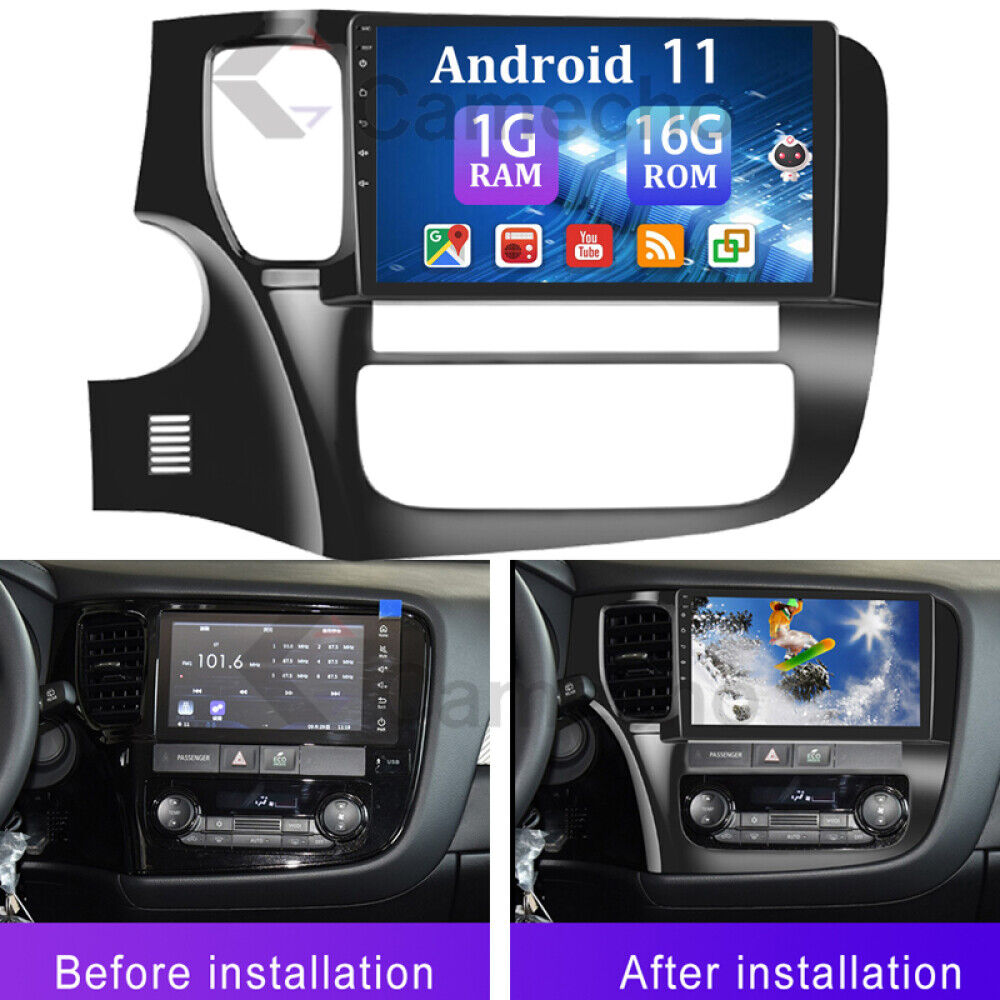 Android 11 For Mitsubishi Outlander 2012-2018 Car GPS Navi Radio Stereo Player