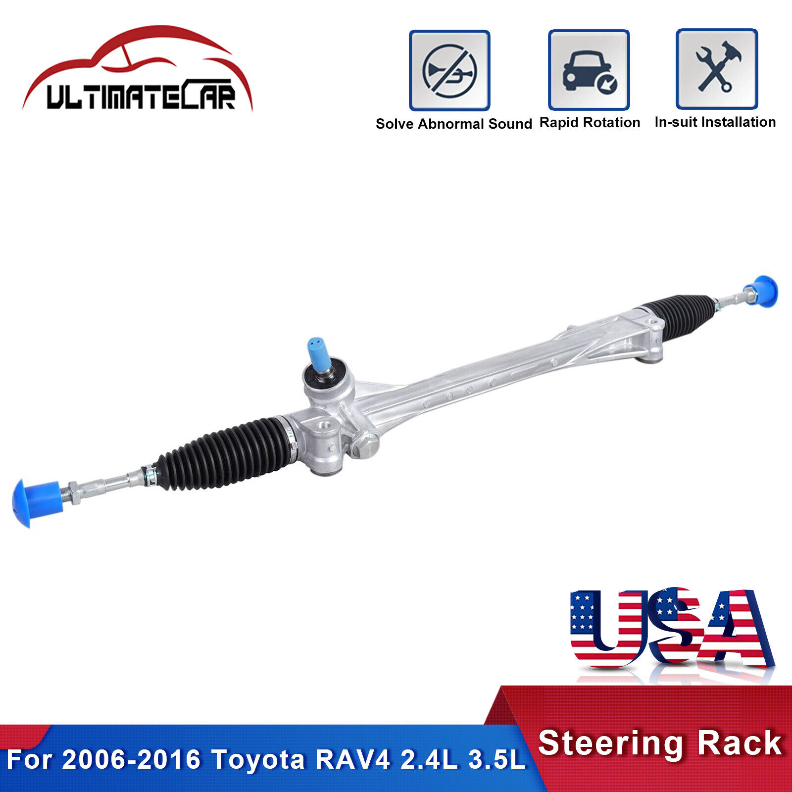 Steering Rack & Pinion Assembly For 2006-2016 Toyota RAV4 With EPS 4551042030