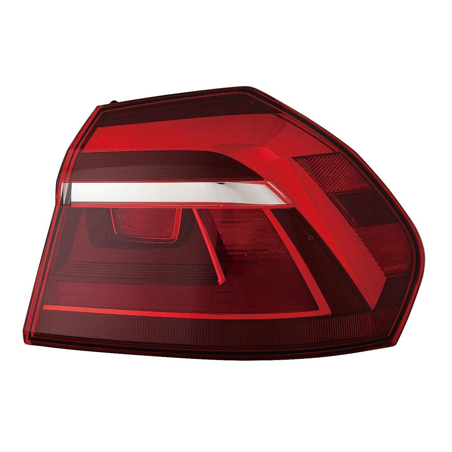 Right Smoked Tail Light For 17-19 Volkswagen Passat Production From 7-4-16; CAPA