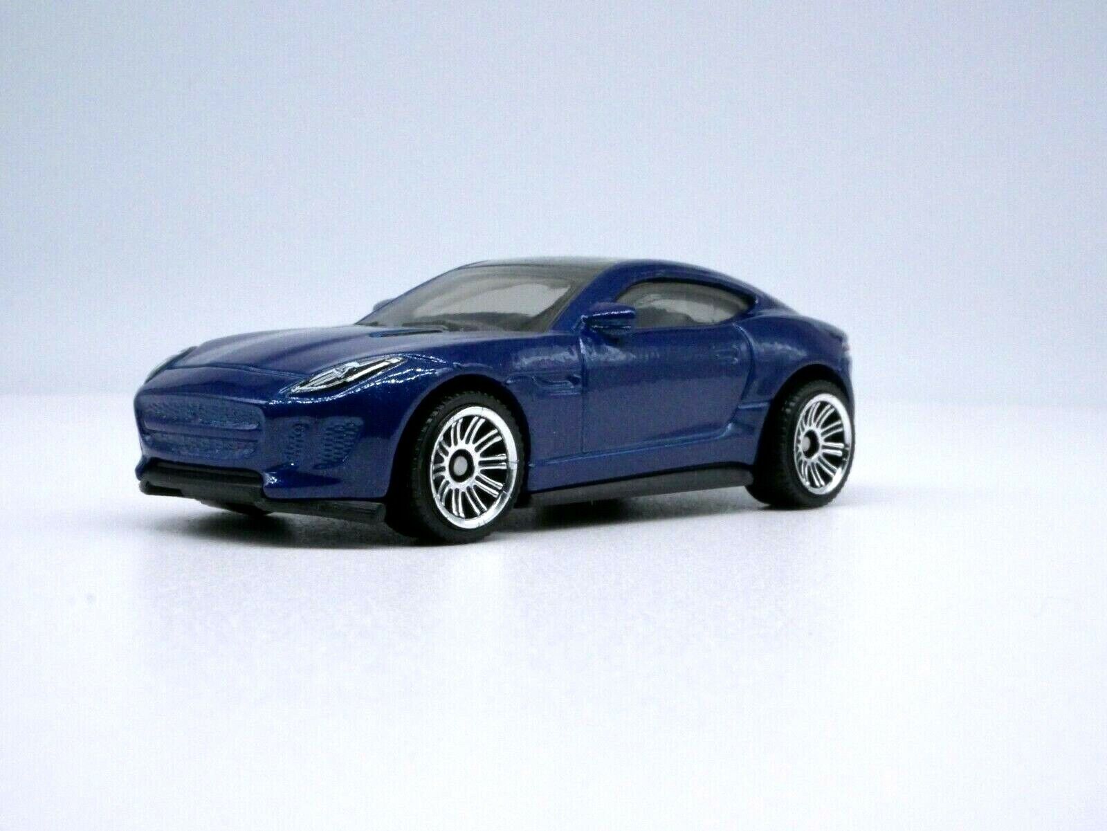 2015 Jaguar F-Type Coupe 1/64 Scale DIECAST COLLECTOR   Car  Blue