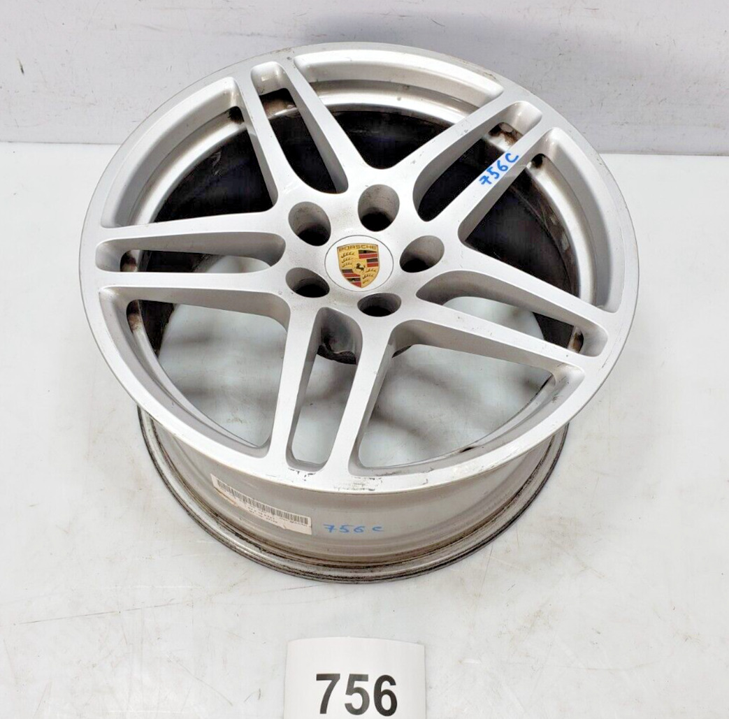 ✅ 2015-2021 Porsche Macan 95B Rear Silver Alloy Wheel Rim 18x9J ET21