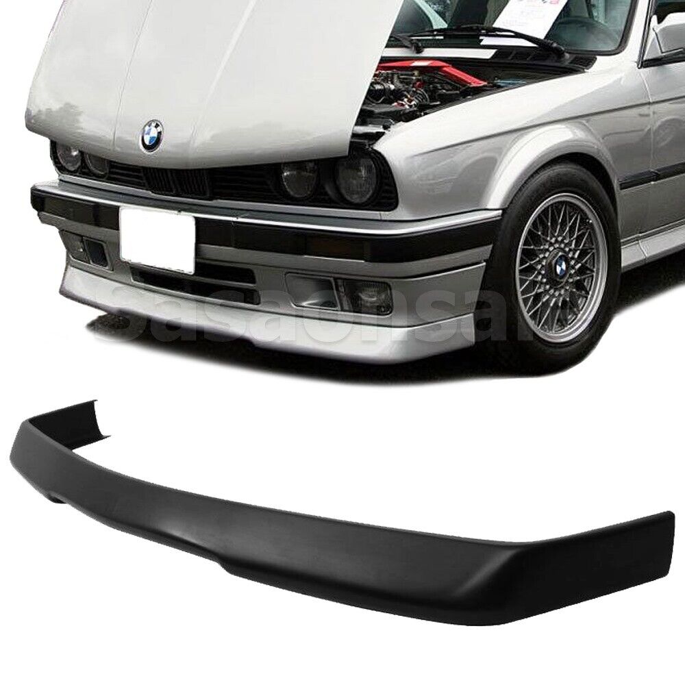 [SASA] Made for 1984-1992 BMW E30 Sedan VIP RG Style PU Front Bumper Lip Spoiler