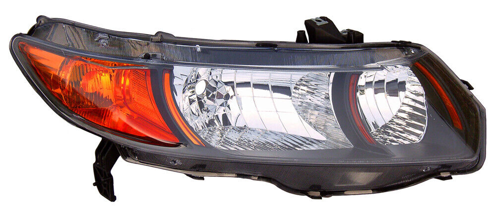 For 2006-2009 Honda Civic Coupe Headlight Halogen Passenger Side