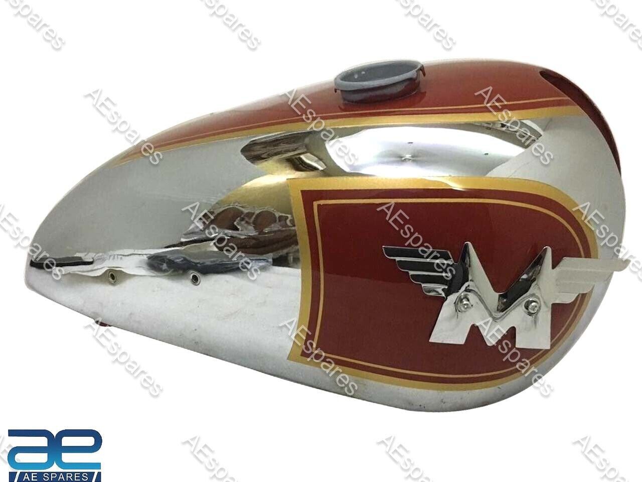 For Matchless G3L AJS G80 Motorbikes Red Chrome Fuel Gas Tank S2u