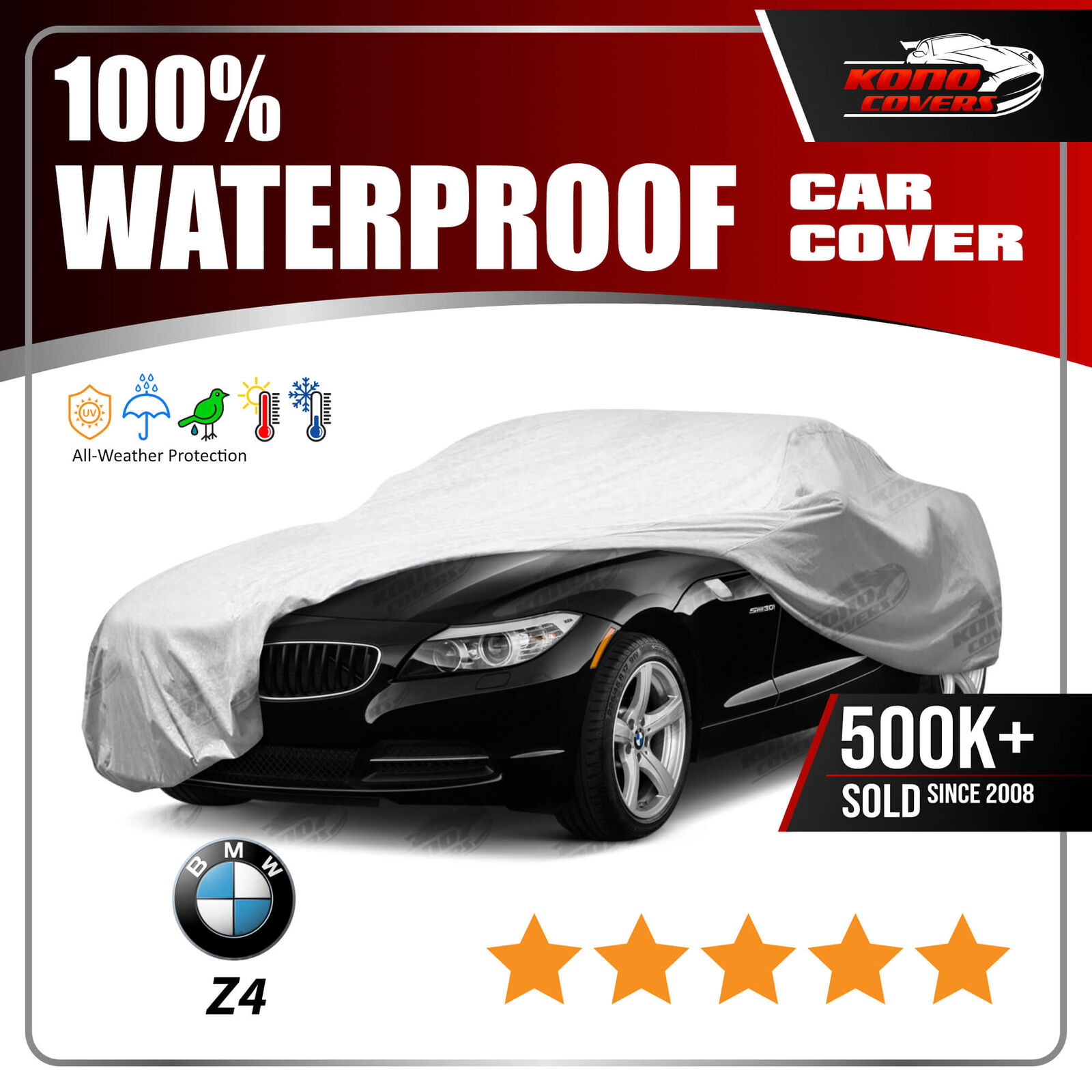 Bmw Z4 Convertible 6 Layer Car Cover 2003 2004 2005 2006 2007 2008 2009 2010