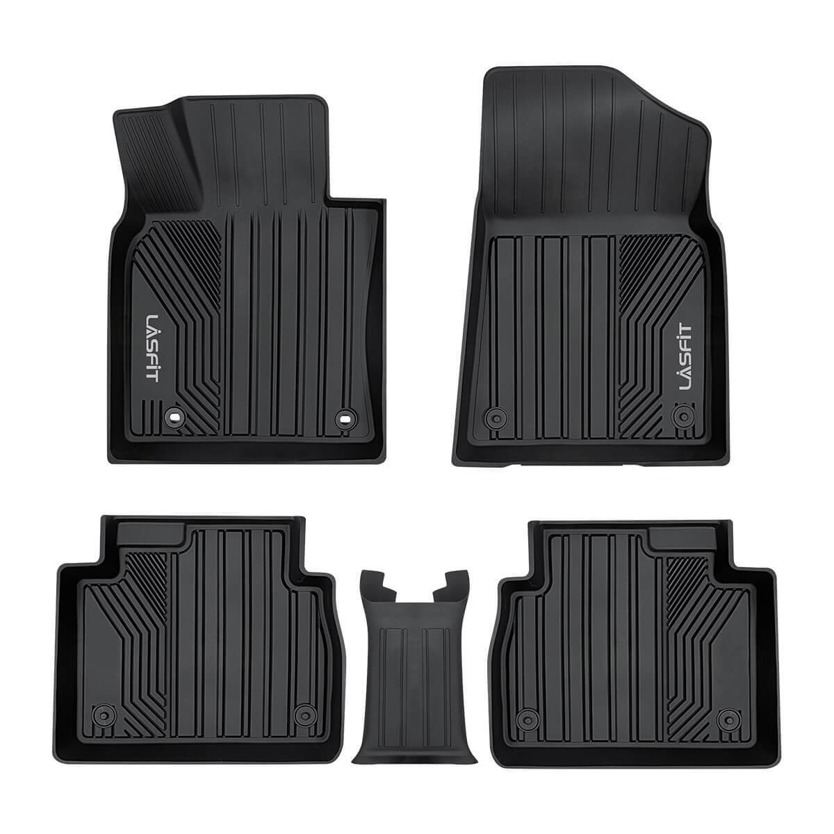 Lasfit Floor Mats for 2018-2024 Toyota Camry FWD Only All Weather Guard Liners