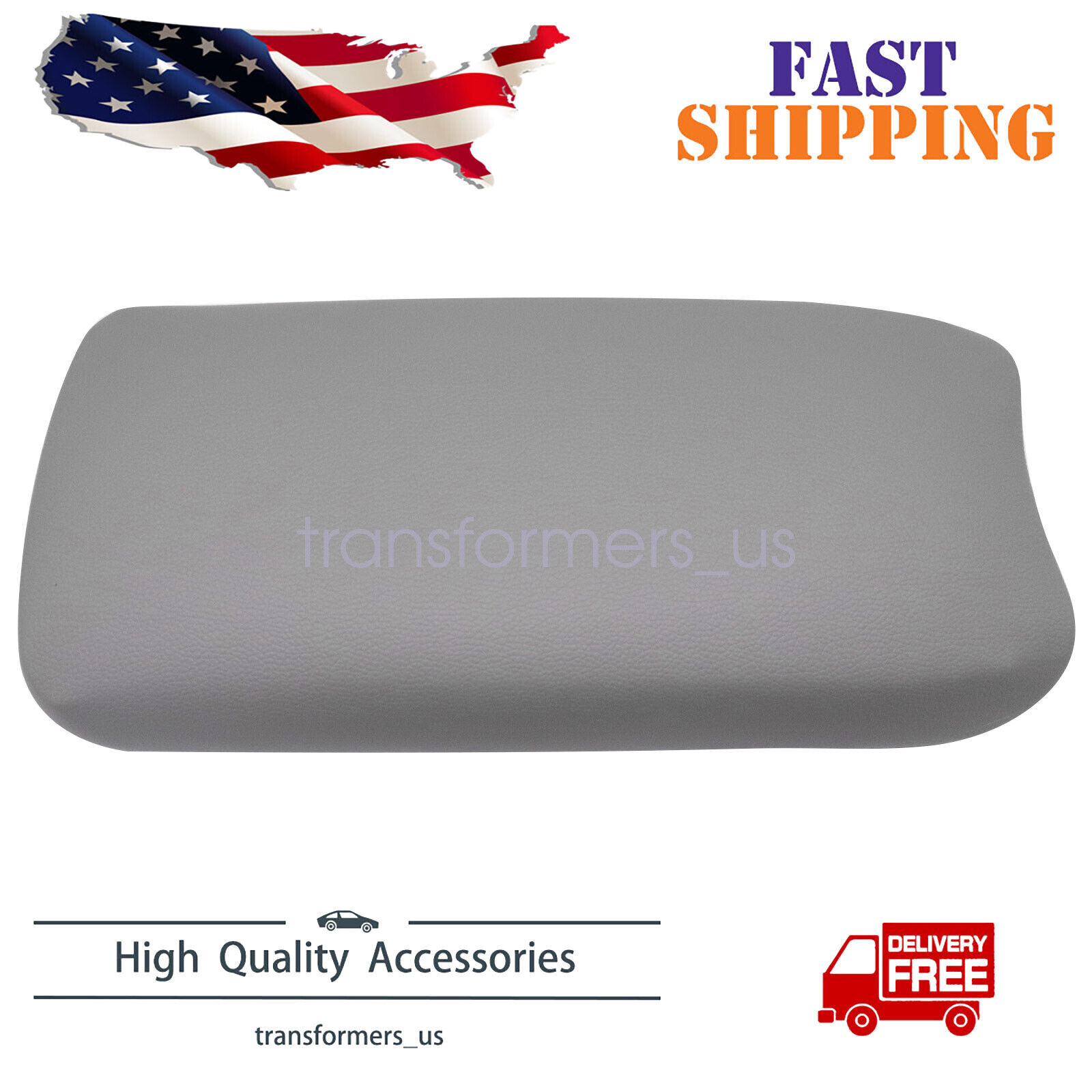 For Honda Civic 2006-2011 Front Center Console Armrest Cover Lid