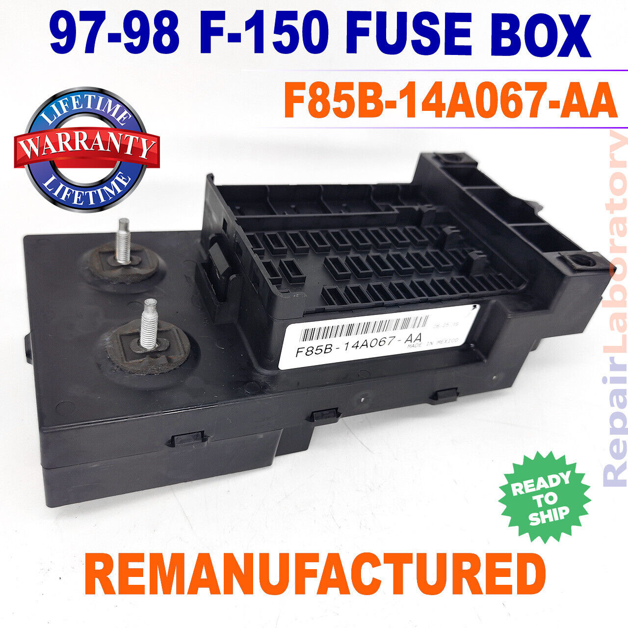 ✅ReBuilt✅  F85B-14A067-AA 1998 Ford F150 Expedition Fuse box
