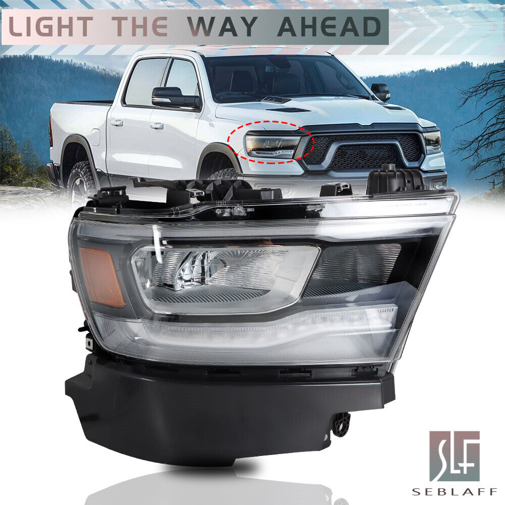 For 2019 2020 2021 Dodge Ram 1500 Full LED Headlight Headlamp w/ DRL Right Side