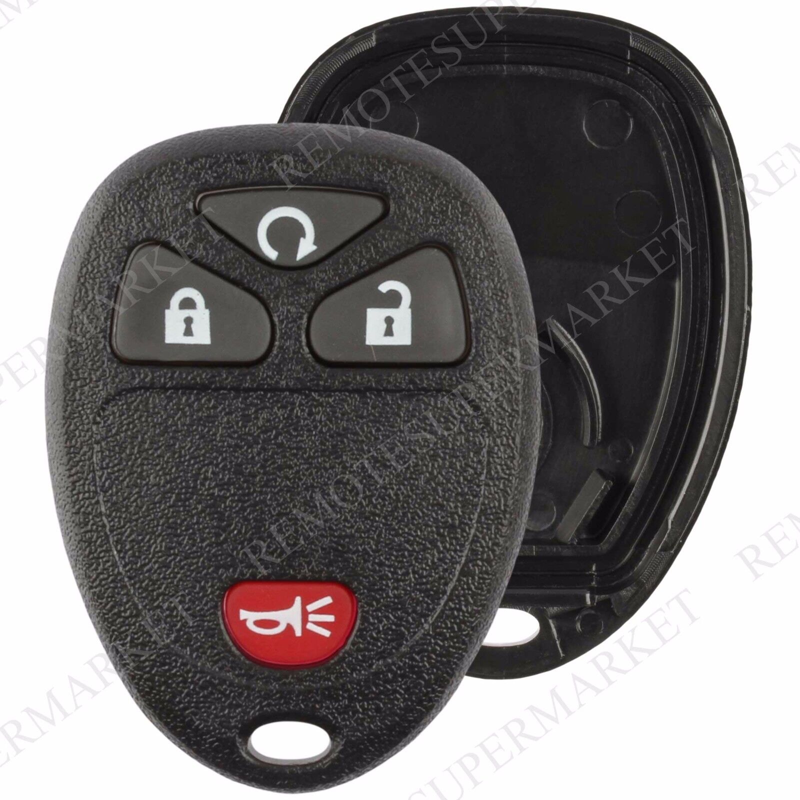 Replacement for Chevy Silverado Suburban 1500 Remote Key Fob 4b rs Shell Case
