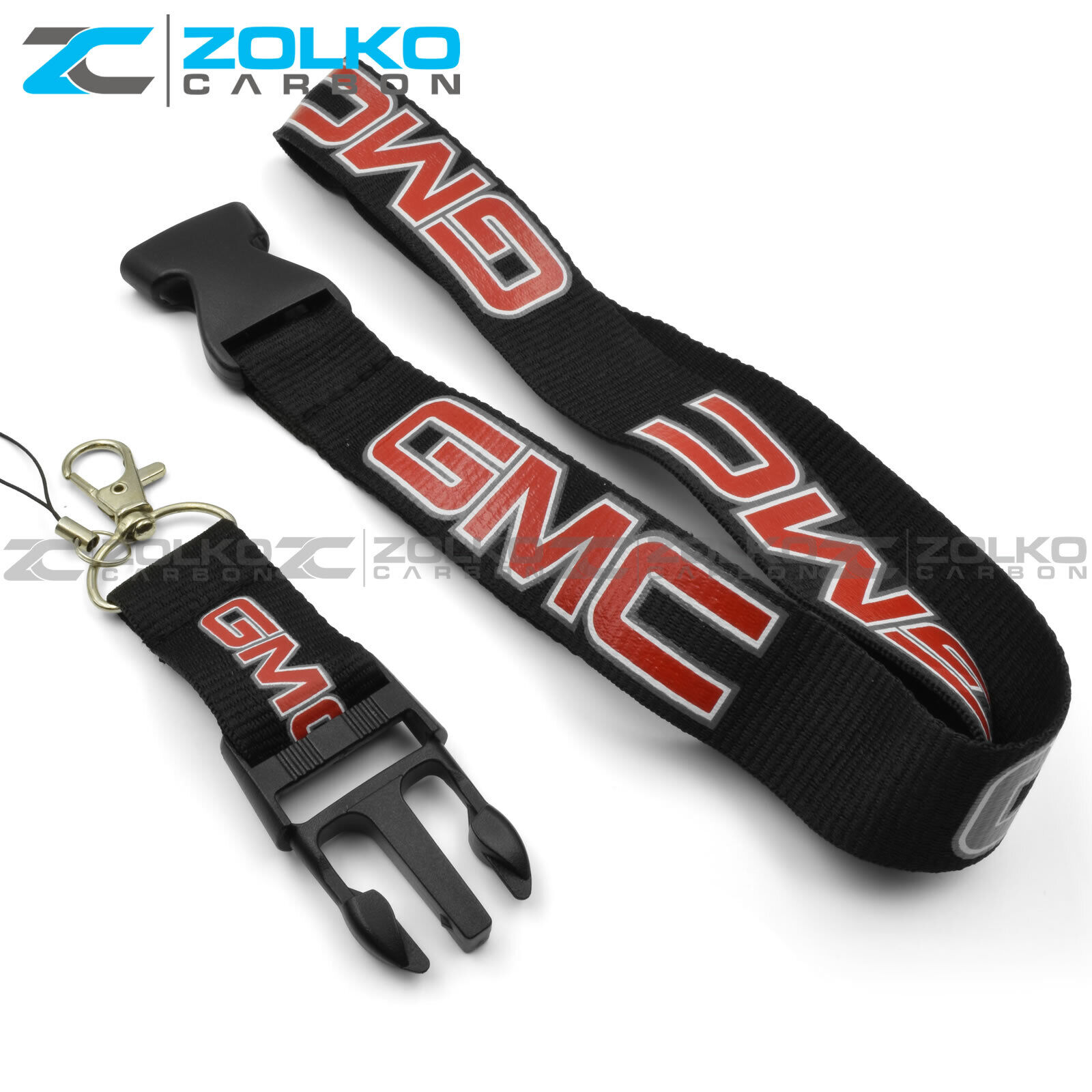 KEYCHAIN FOR GMC LANYARD QUICK RELEASE KEY CHAIN VALVE CAP OPTION - LY10