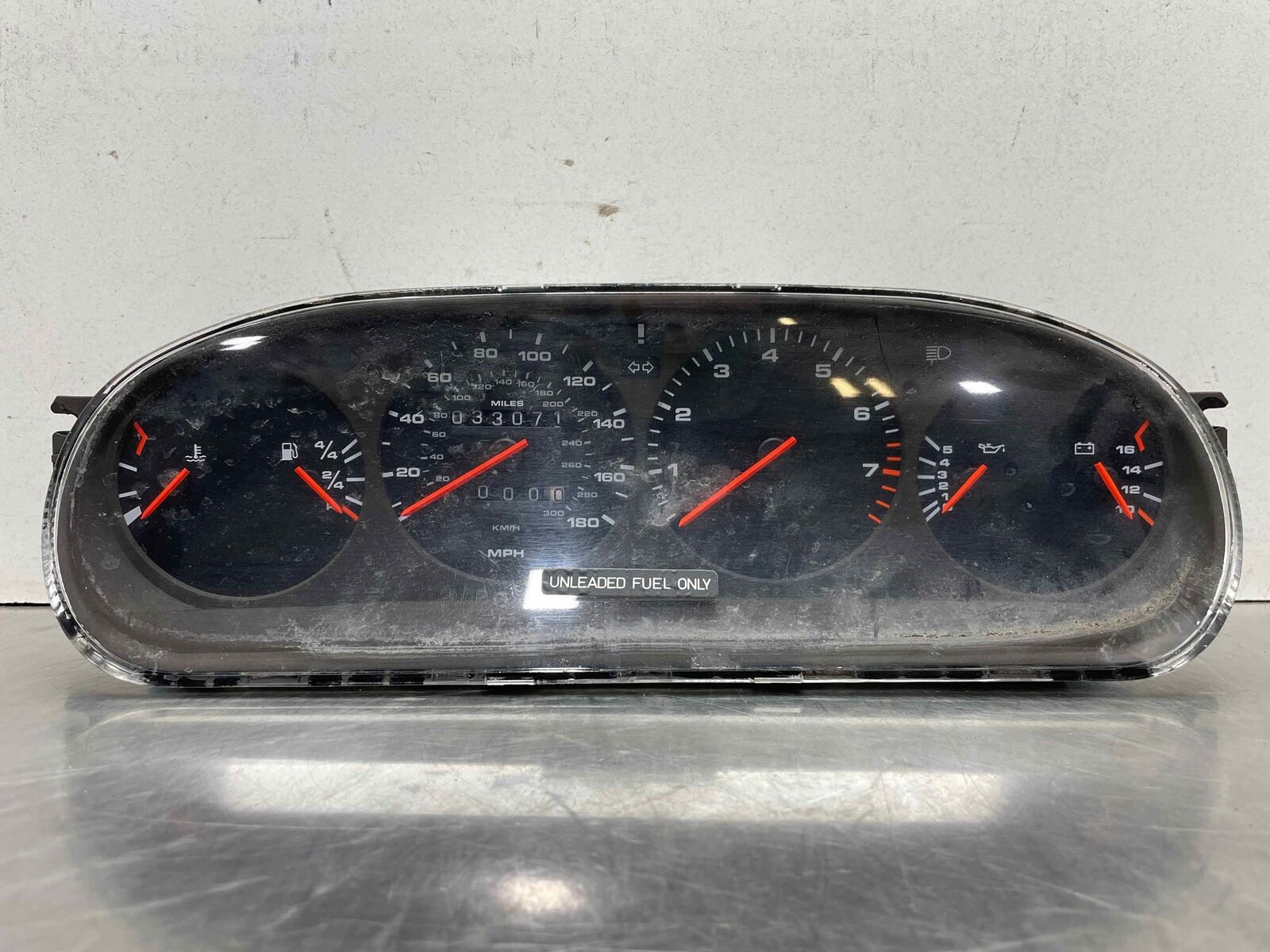 1992 Porsche 968 M/T OEM Speedometer Instrument Gauge Cluster 94464131164 93-95