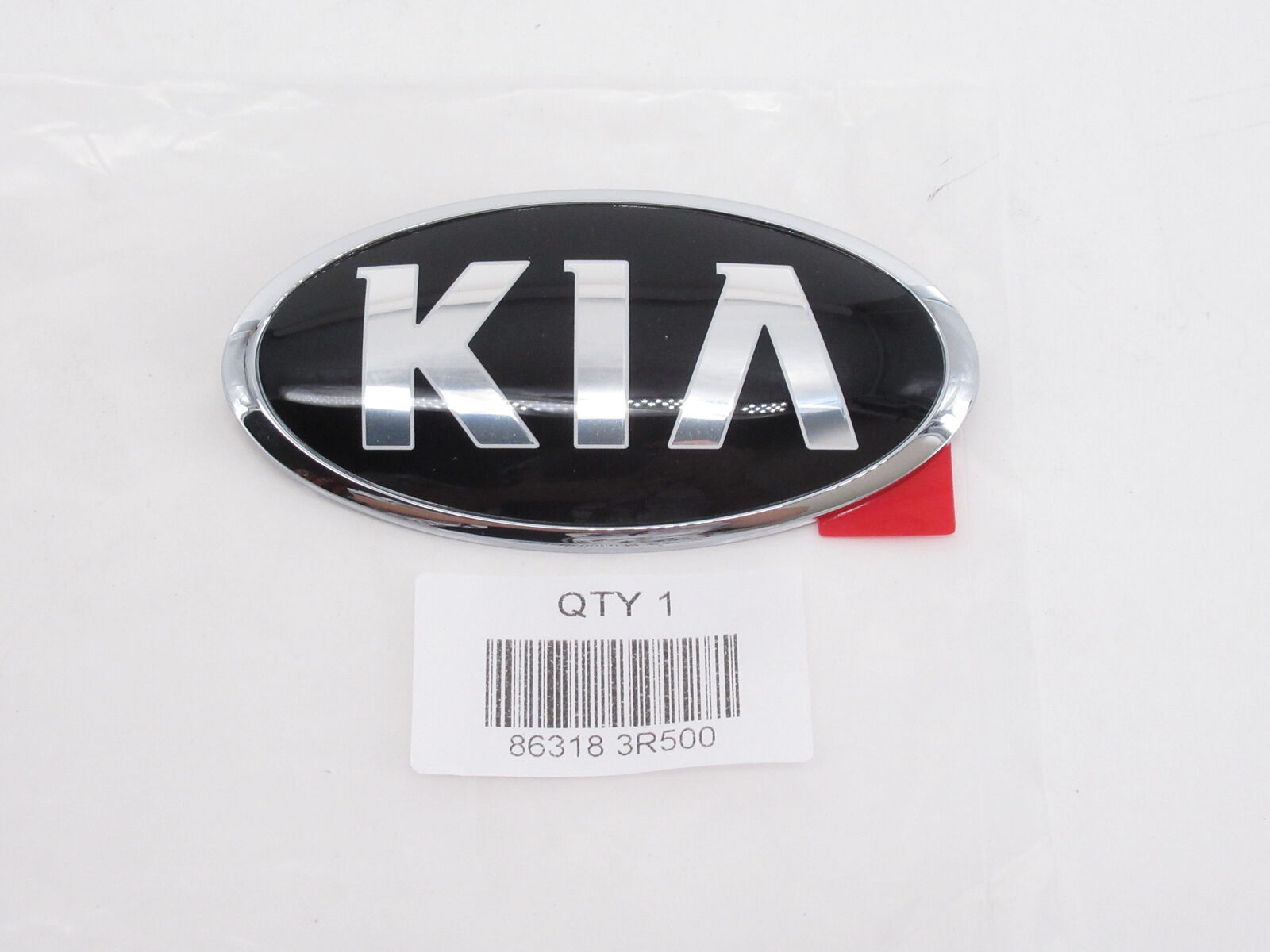 Genuine OEM Kia 86318 3R500 Front Grille Emblem Nameplate