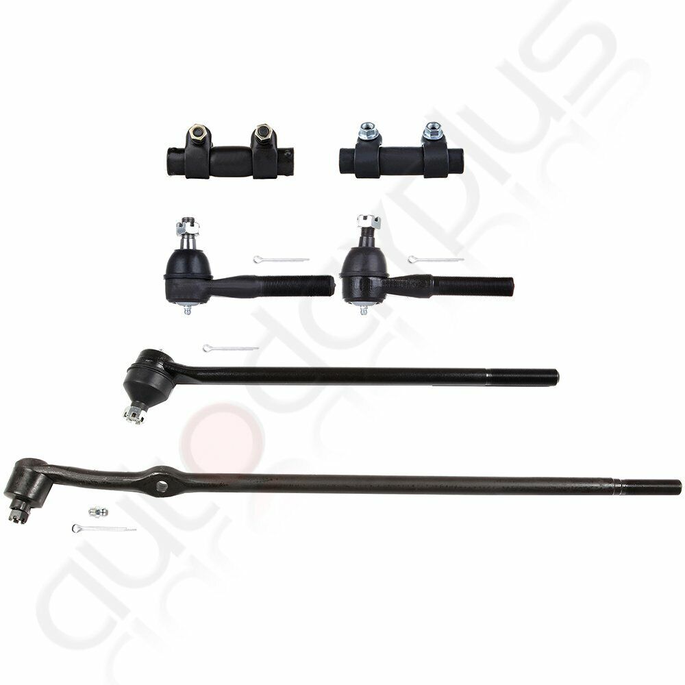 6PC Suspension Steering Inner Outer Tie Rod Ends For 1980 1981-1985 Ford F-350