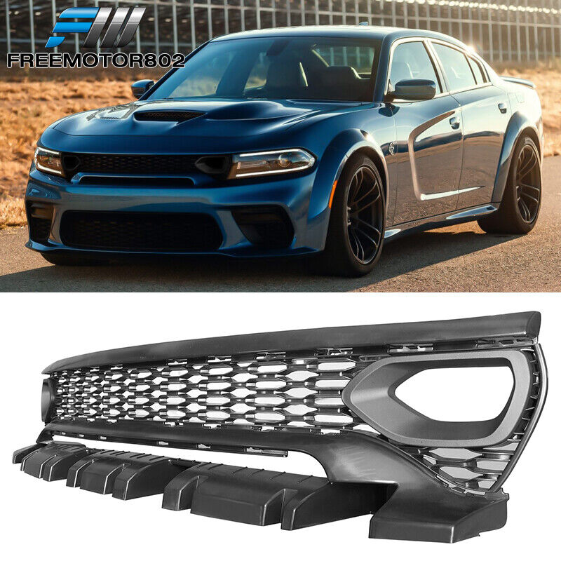 Fits 20-23 Dodge Charger Widebody SRT Scat Pack Radiator Front Grille Guards