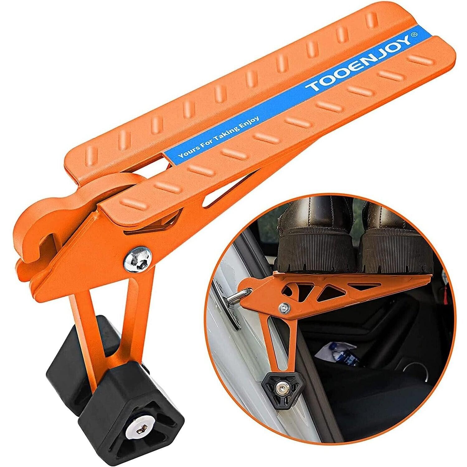 TOOENJOY Universal Foldable Car Door Step Latch Hook Mini Pedal Ladder - Classic