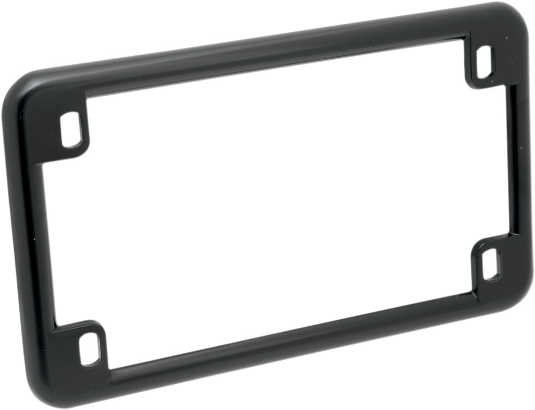 360 TWIN BLACK 7″ x 4″ MOTORCYCLE LICENSE PLATE FRAME