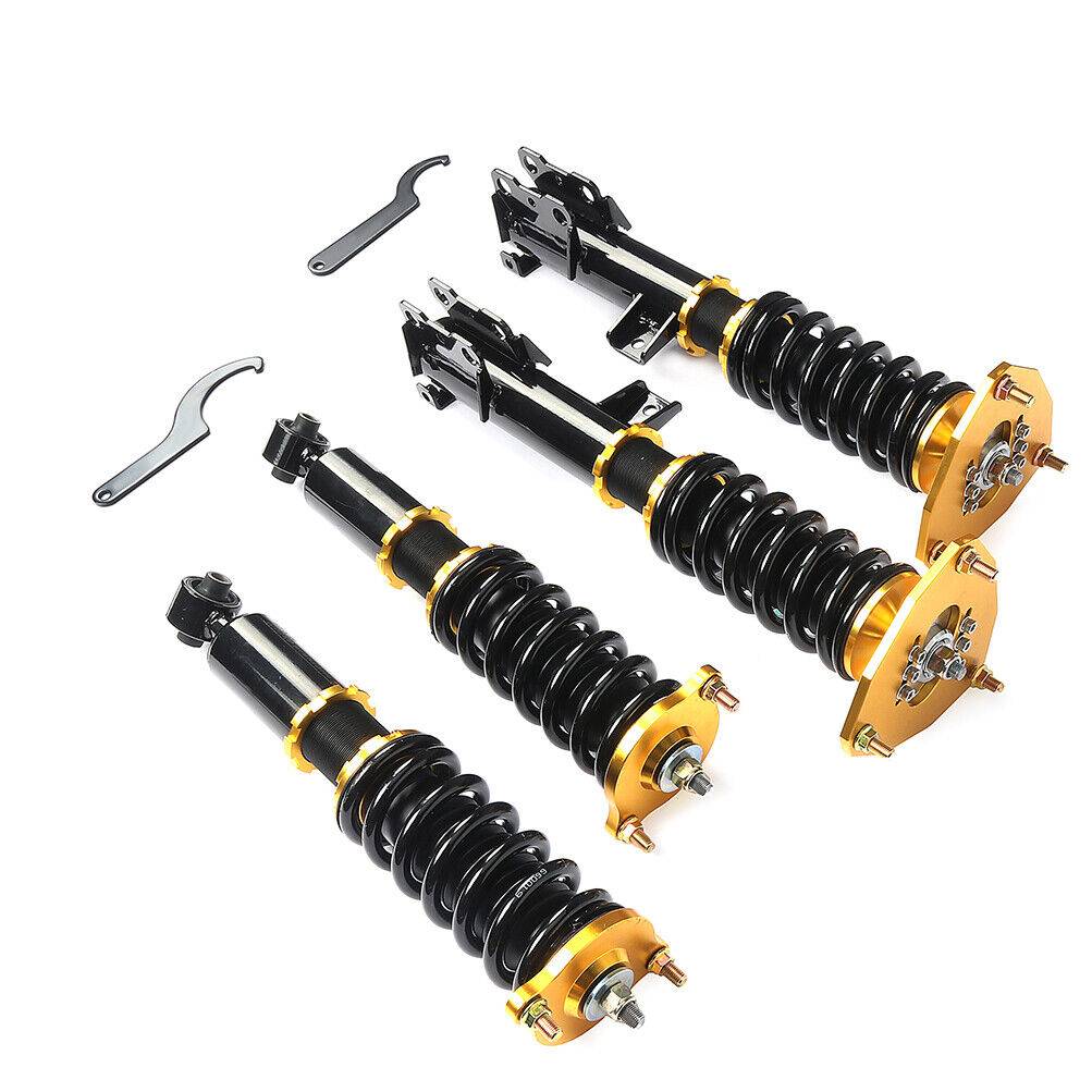 Fits 2000-05 Mitsubishi Eclipse Coilovers Shock Suspension Spring Kit Adj Height