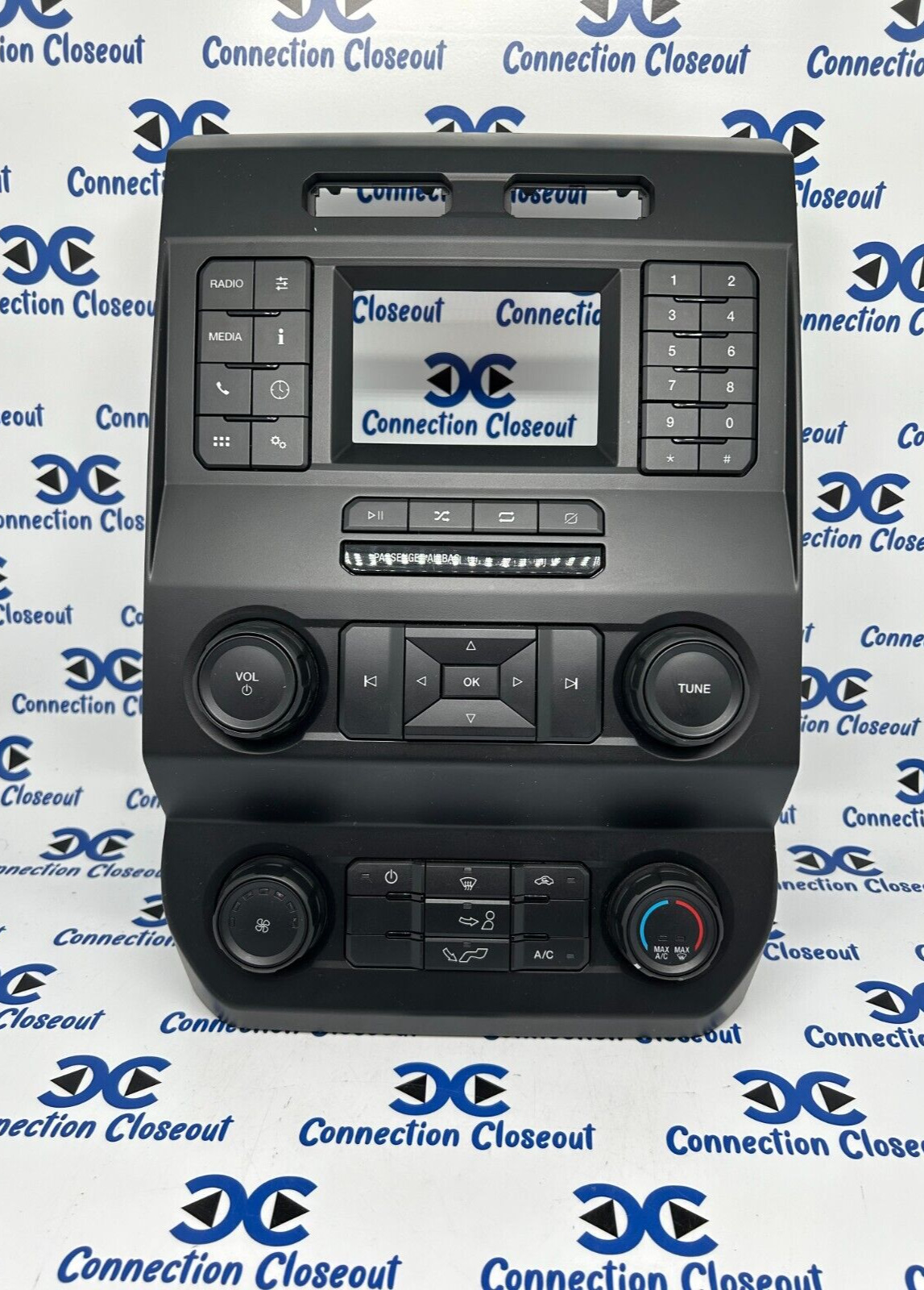 ✅ 2019 Ford F150 Audio Equipment Radio Control Panel Bezel OEM (KL3T-18E243-ADE)
