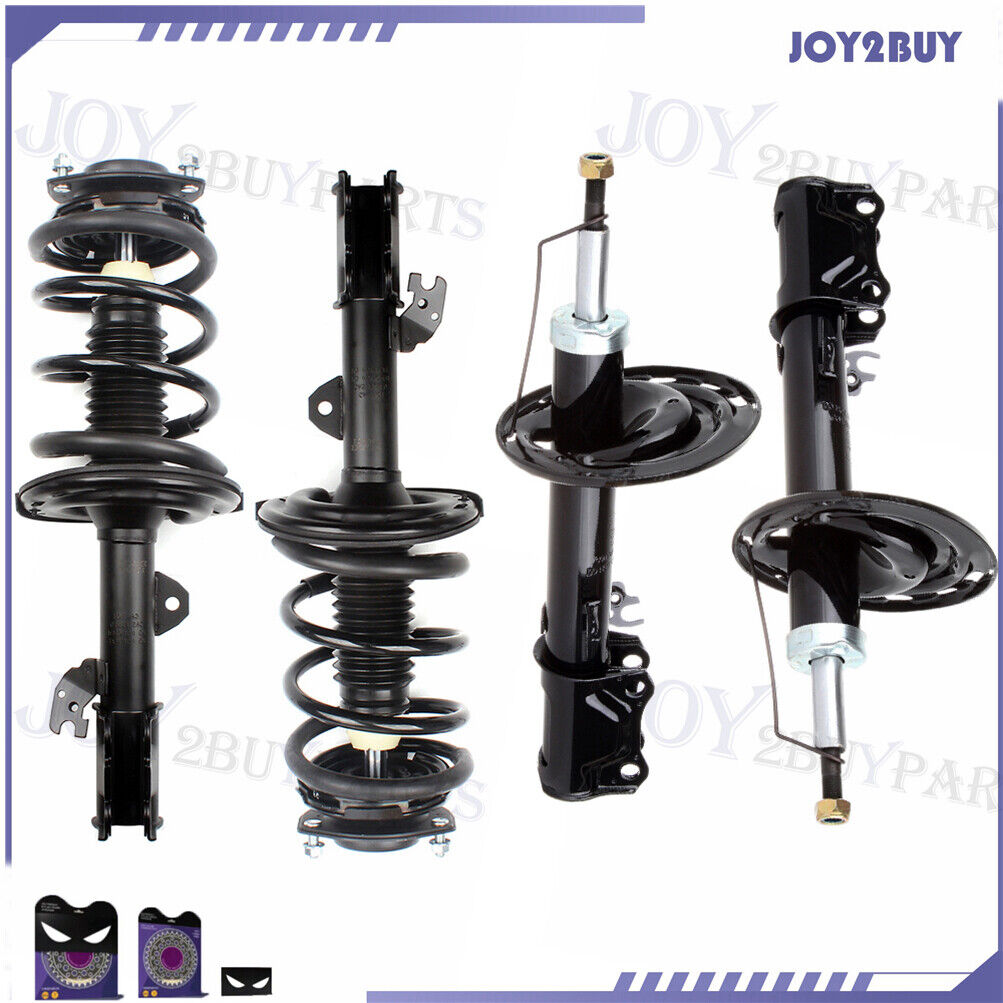 4Pc For 2007-2010 2011 Toyota Camry Front Complete Struts & Rear Shock Absorber