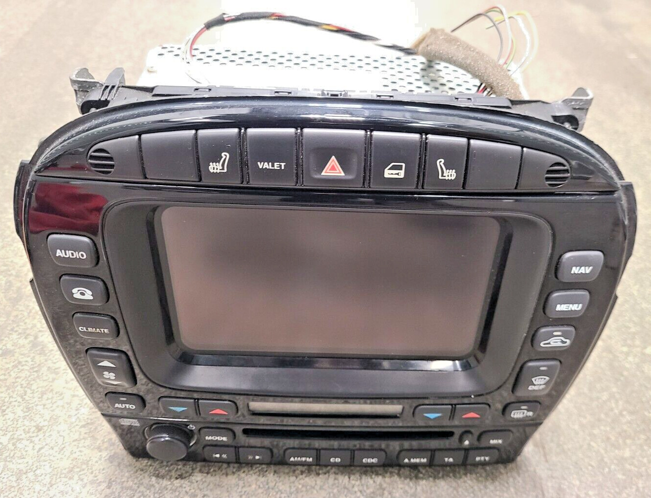 2004-2007 Jaguar XJ8 Navigation Dash Radio Info Display Screen OEM 2w9310e889ae