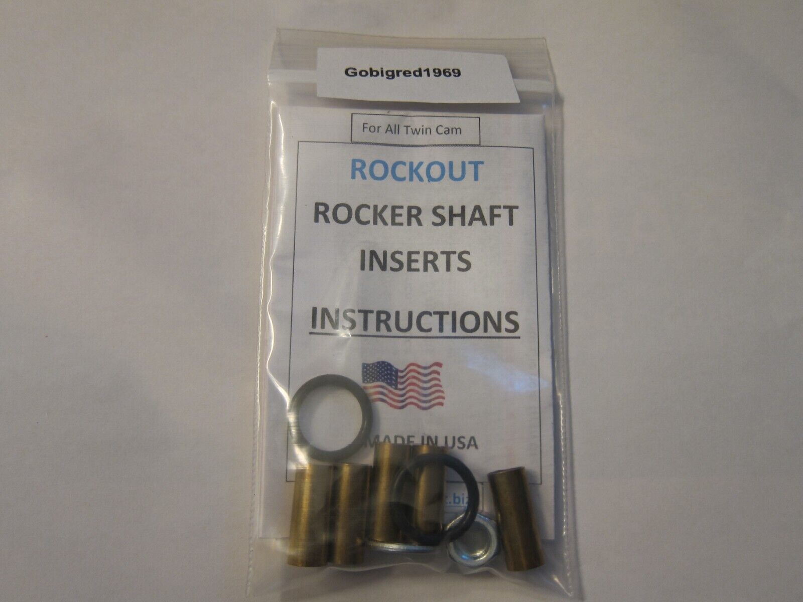 ROCKOUT Harley Rocker Shaft Inserts STOP THAT TOP END TAPPING Twin Cam V-Twin