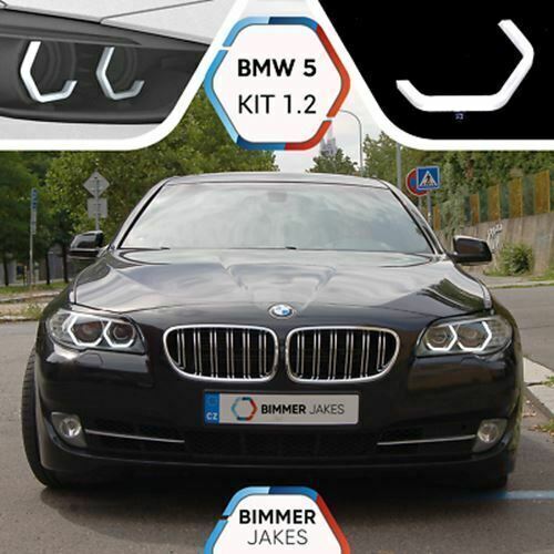 for BMW 5 F10 F11 pre-LCI Xenon BJ ICONIC LIGHTS KiT 1.2 LED ring Angel Eyes