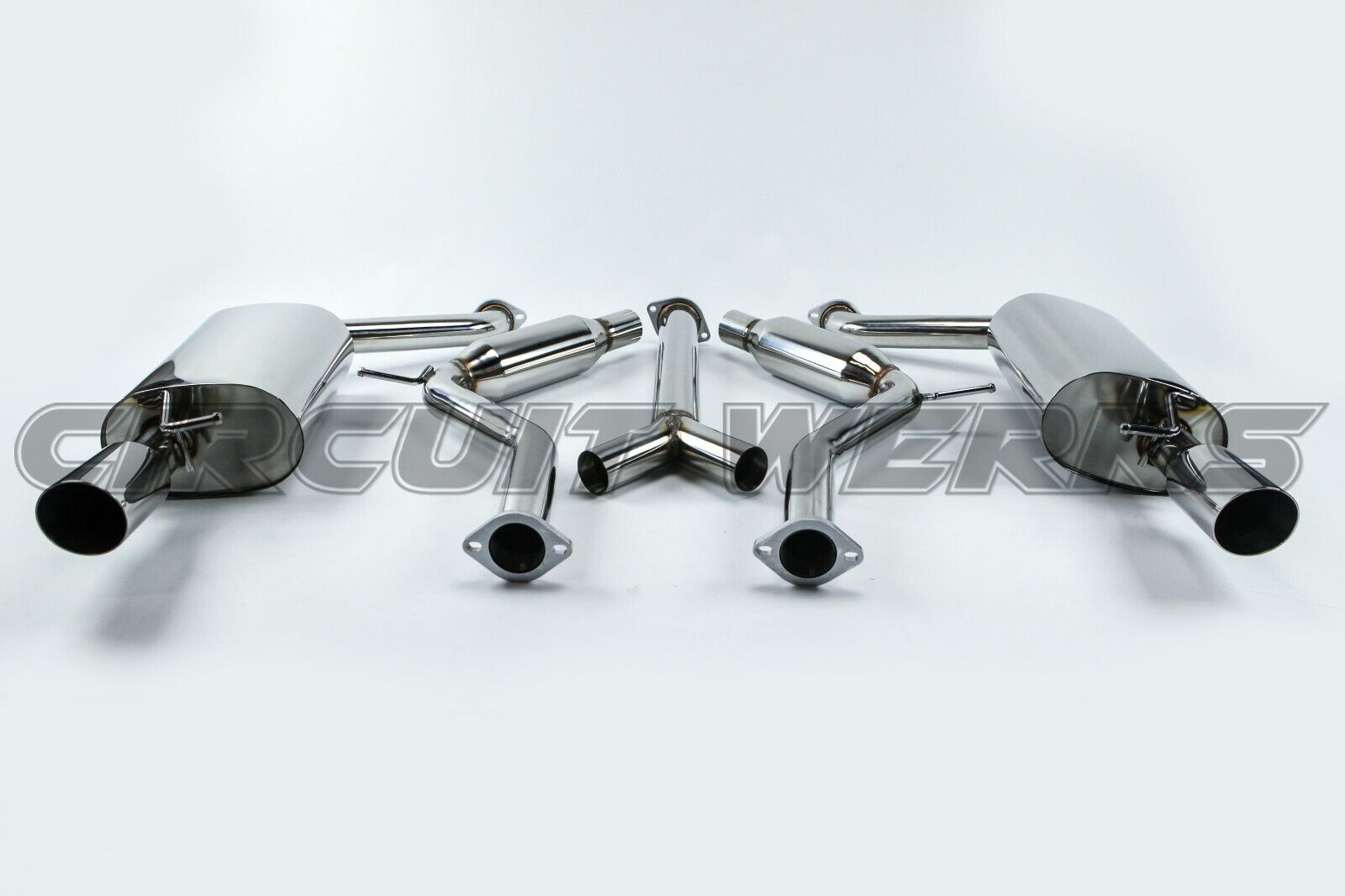 92-00 SC300 SC 300 Soarer Circuit Werks Thick Walled Catback Dual Exhaust System