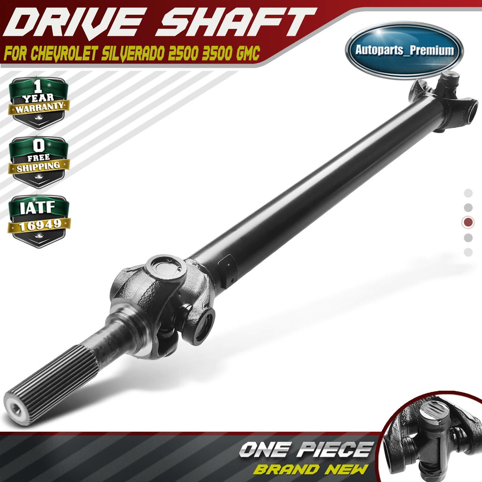 Front Drive Shaft Assembly for Chevrolet GMC Silverado Sierra 2500 3500 4WD