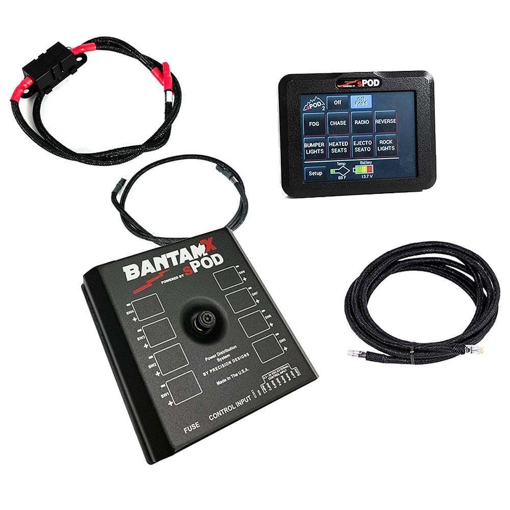 sPOD® BantamX Touchscreen Switch Lighting Controller for Uni, 36\