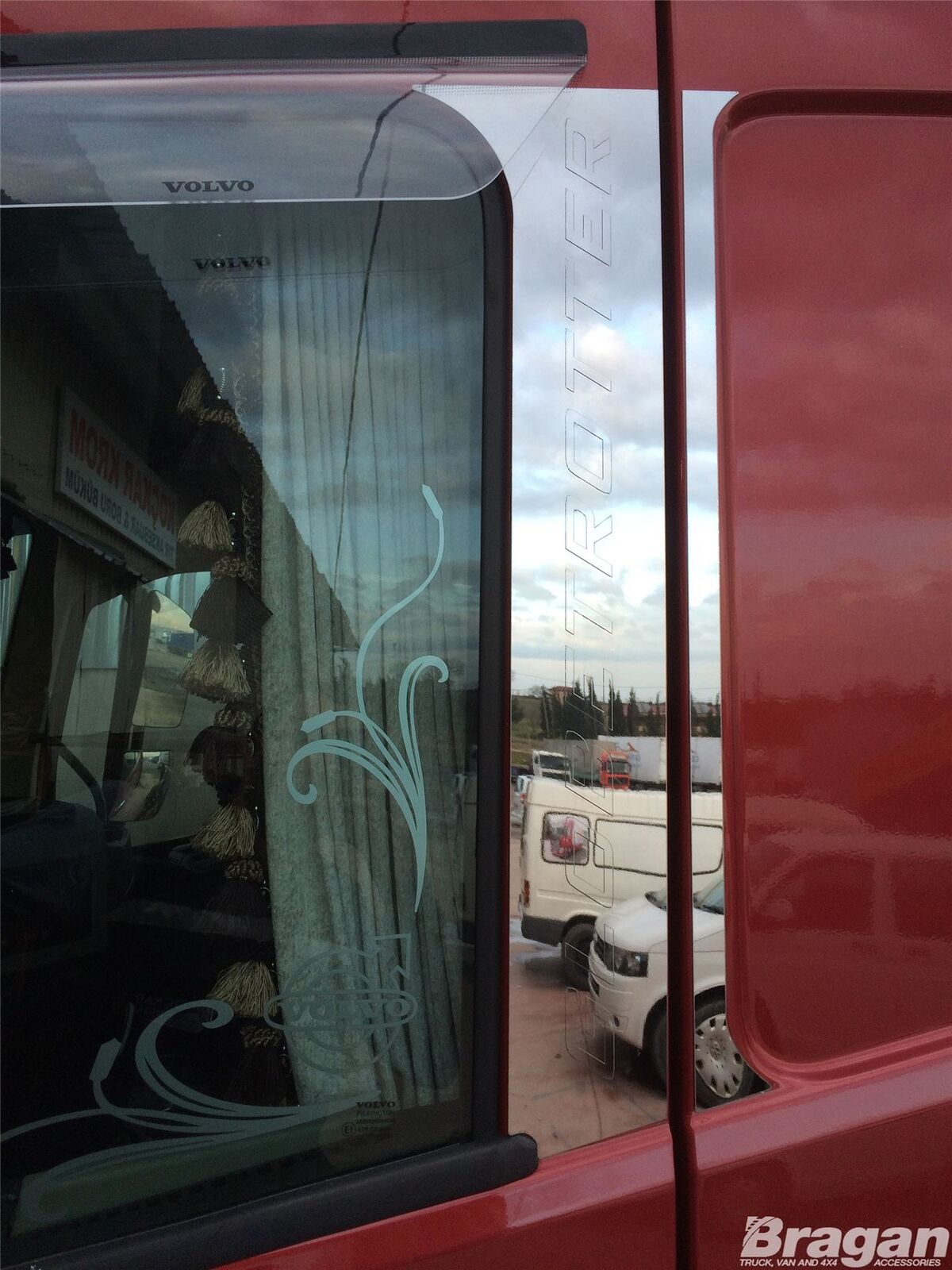 Door Pillar Post Chrome Trim For Volvo FH5 Globetrotter 2021+ 4 piece Accessory