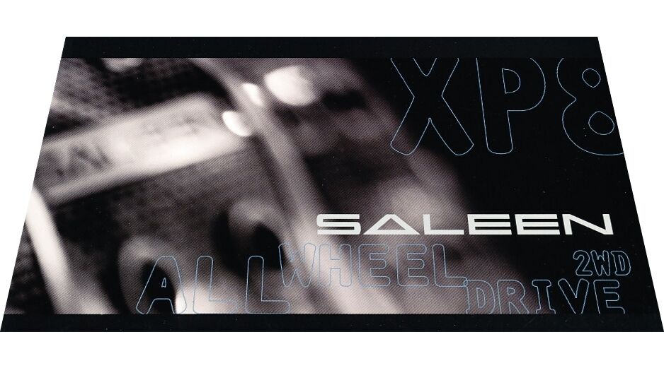 Saleen XP8 Ford Explorer Original Sales Car Brochure - 1998 1999 2000 2001