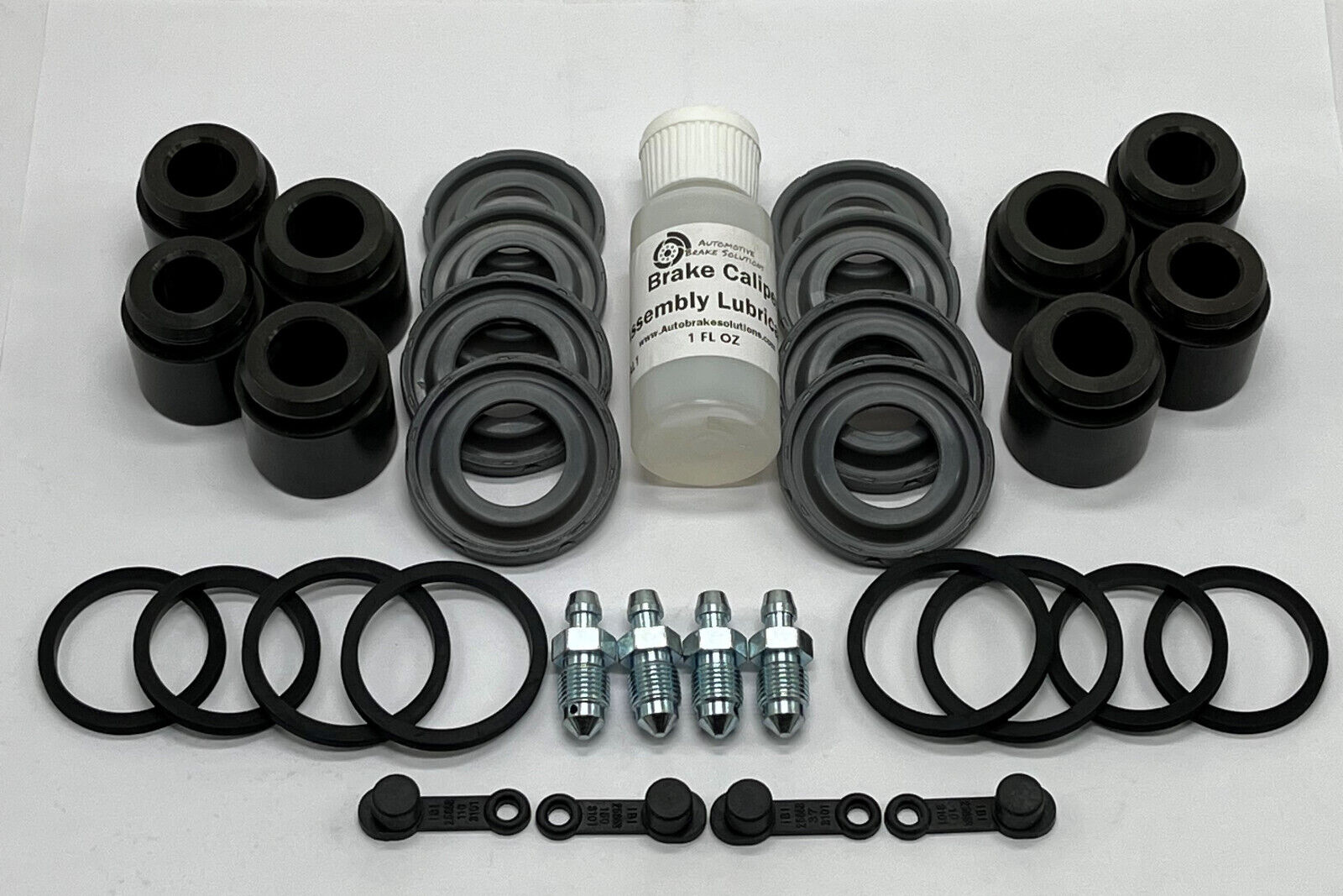 1997-2008 Porsche Boxster Frt caliper rebuild kit w/ pistons 143.37013 K3713S