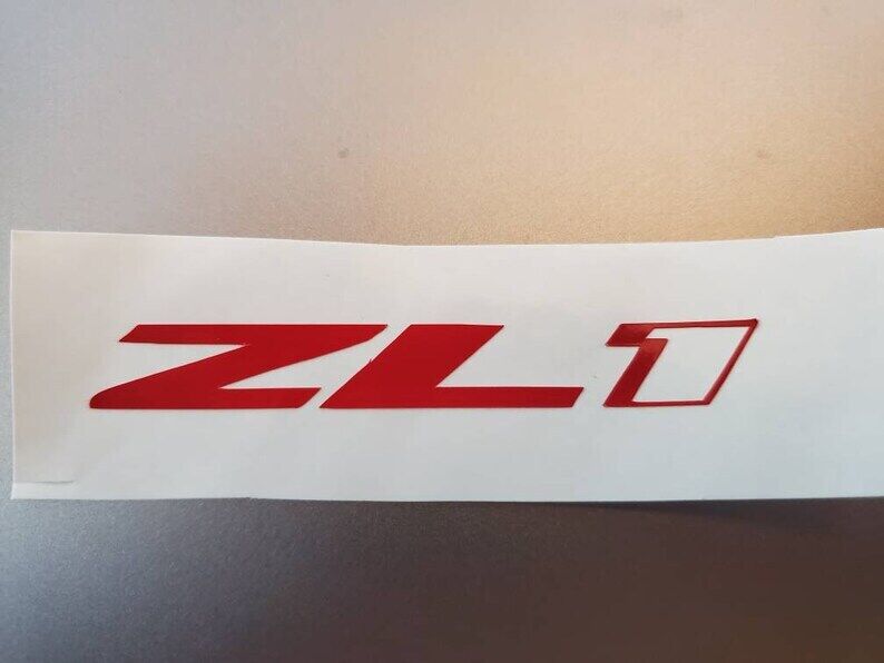 Chevrolet Camaro ZL1 logo vinyl sticker