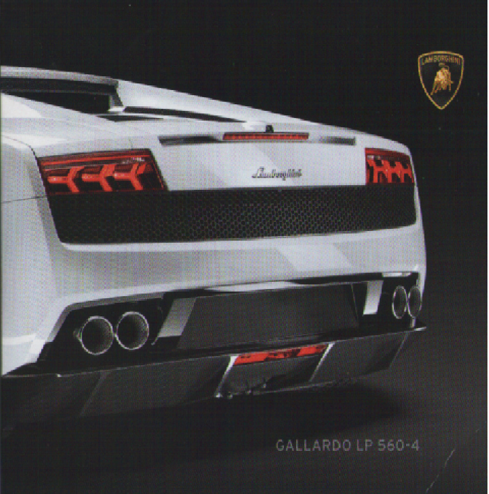  Genuine Lamborghini LP 560-4 Factory DVD