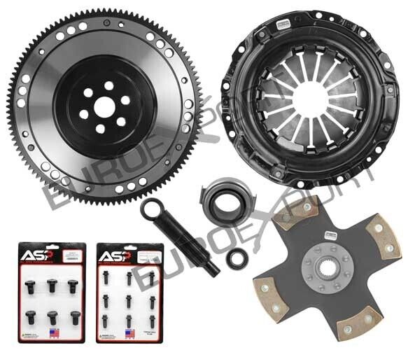 Stage 5 4 Puck Rigid Competition Clutch Flywheel kit for Honda D15 D16 8022-0420