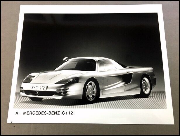 1992 Mercedes Benz C112 Factory Original Photo Photograph