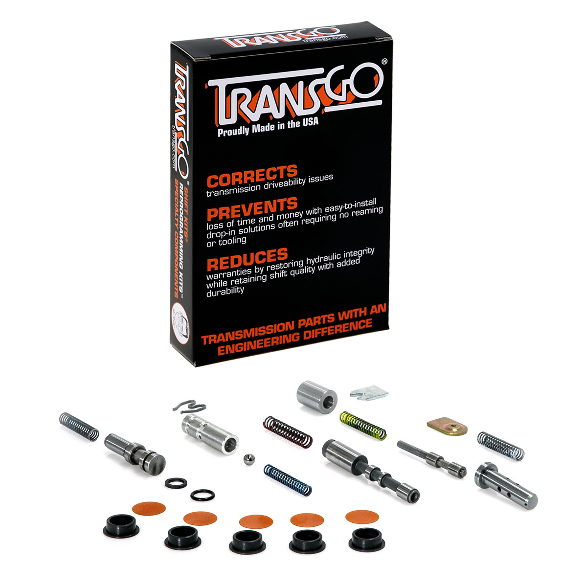 TransGo Shift Kit SK6T70-A 6T70 / 6T75 GEN1 2007-On with Pressure Switches