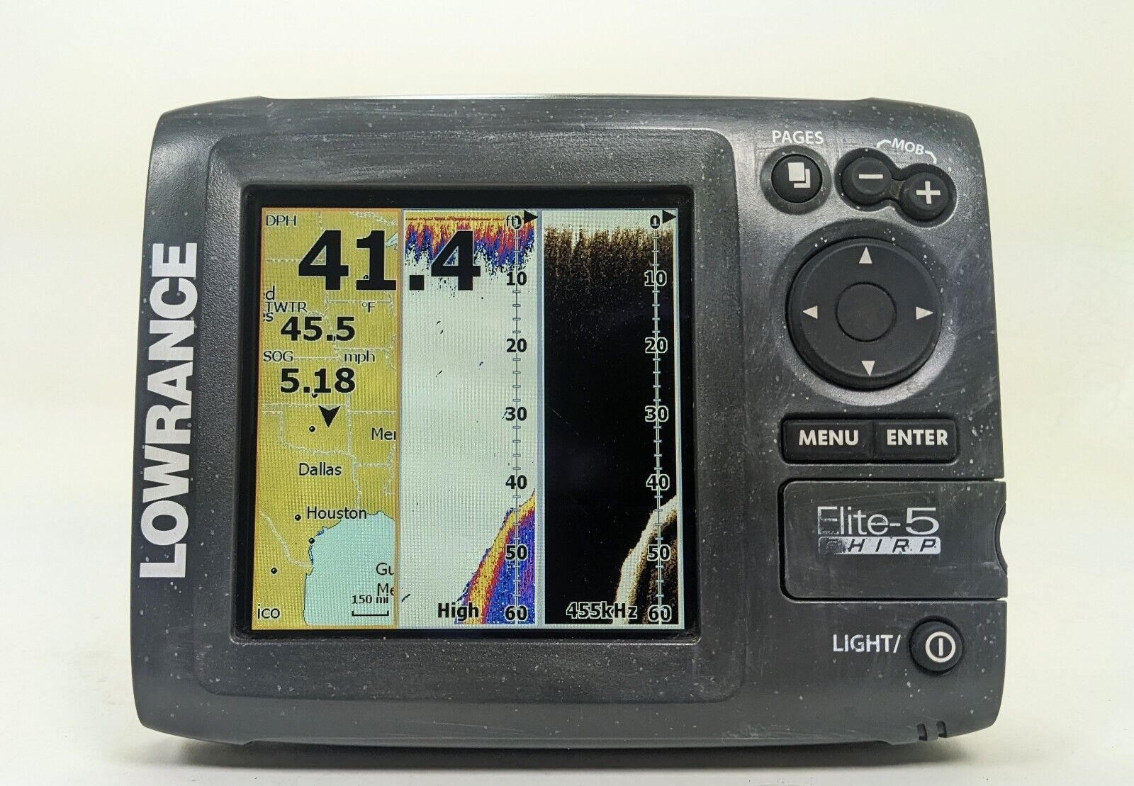 Lowrance Elite-5 CHIRP Fish Finder/GPS Head Unit