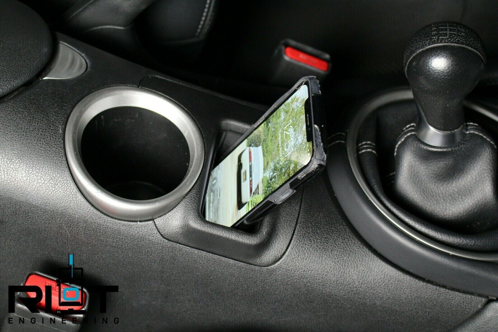 370Z Cubby Insert - Blank Button Delete - Phone / Change / Misc. Holder - Z34