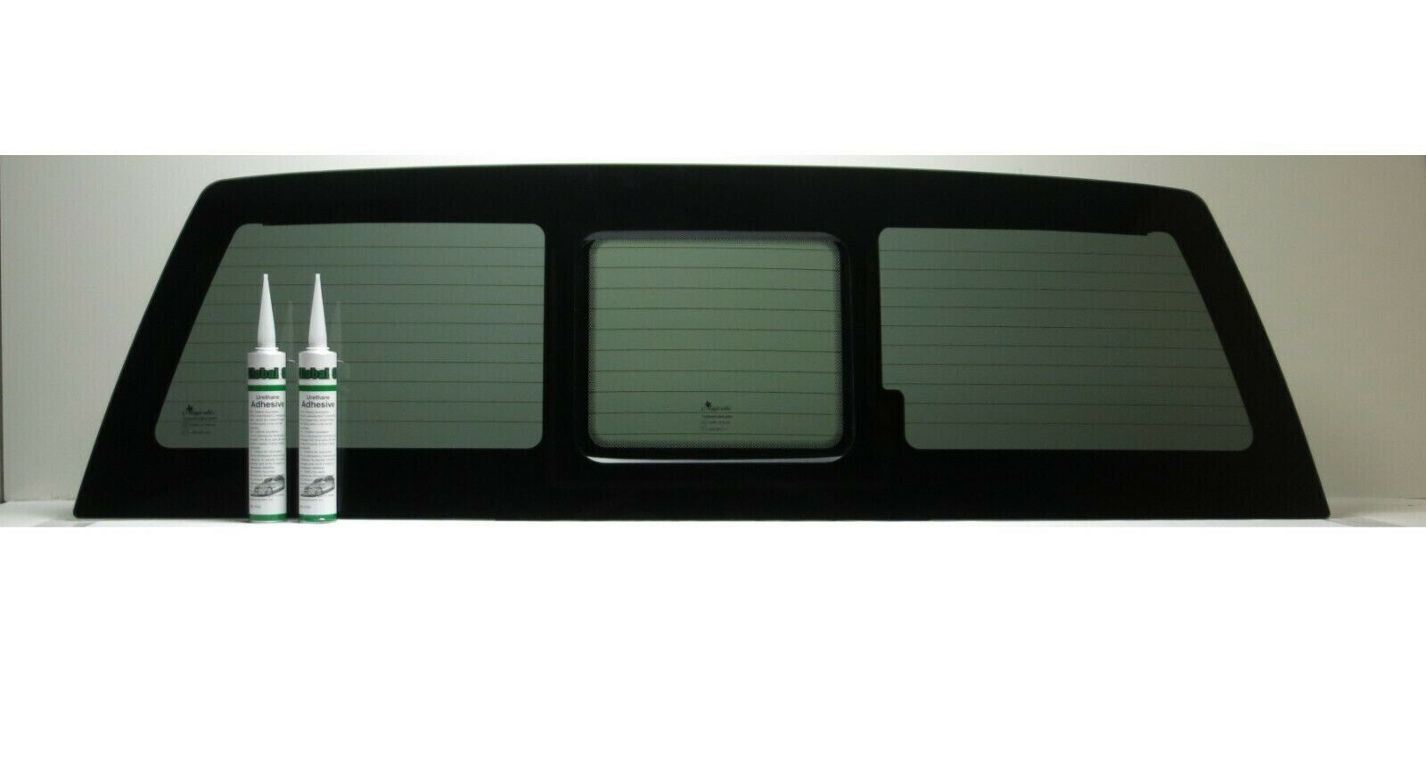 Fits 2015-2023 Ford F150 Power Ready Sliding Window (Flush Fit) Heated