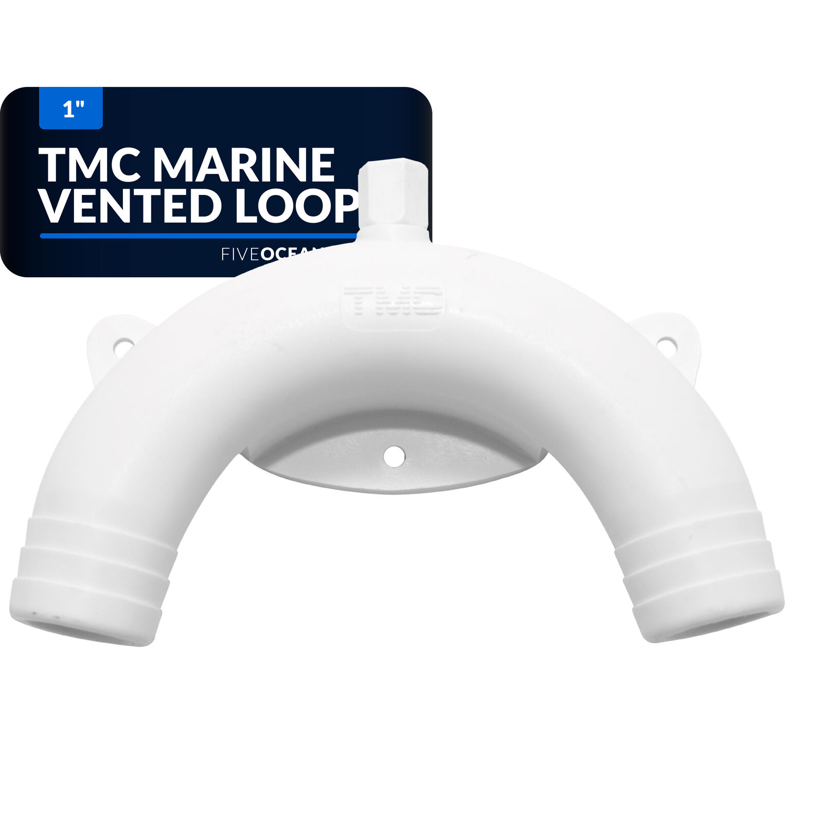 TMC Marine Vented Loop for Boats and RVs, 1 inch Hose, Five Oceans FO2421