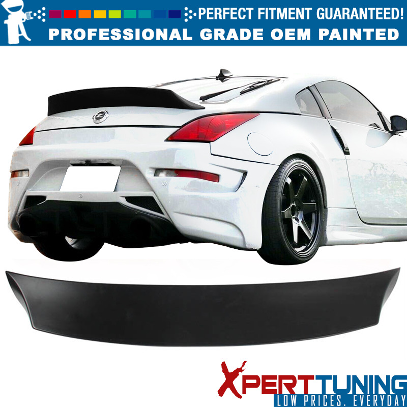 Fits 03-09 Nissan 350Z Rear Trunk Spoiler Wing Lip - Painted Color