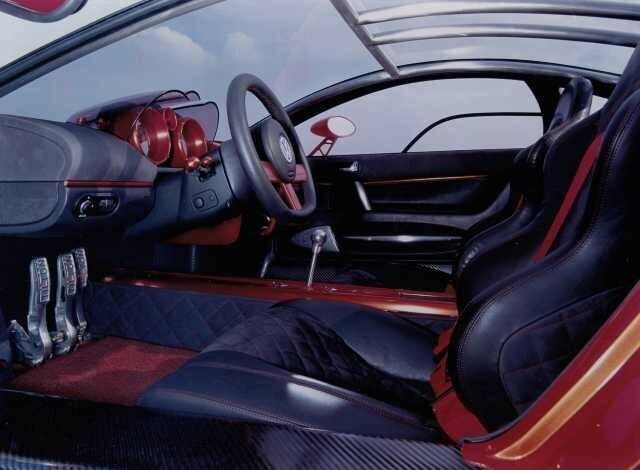 2001 Volkswagen VW W12 Nardo Interior Concept Press Photo 0069