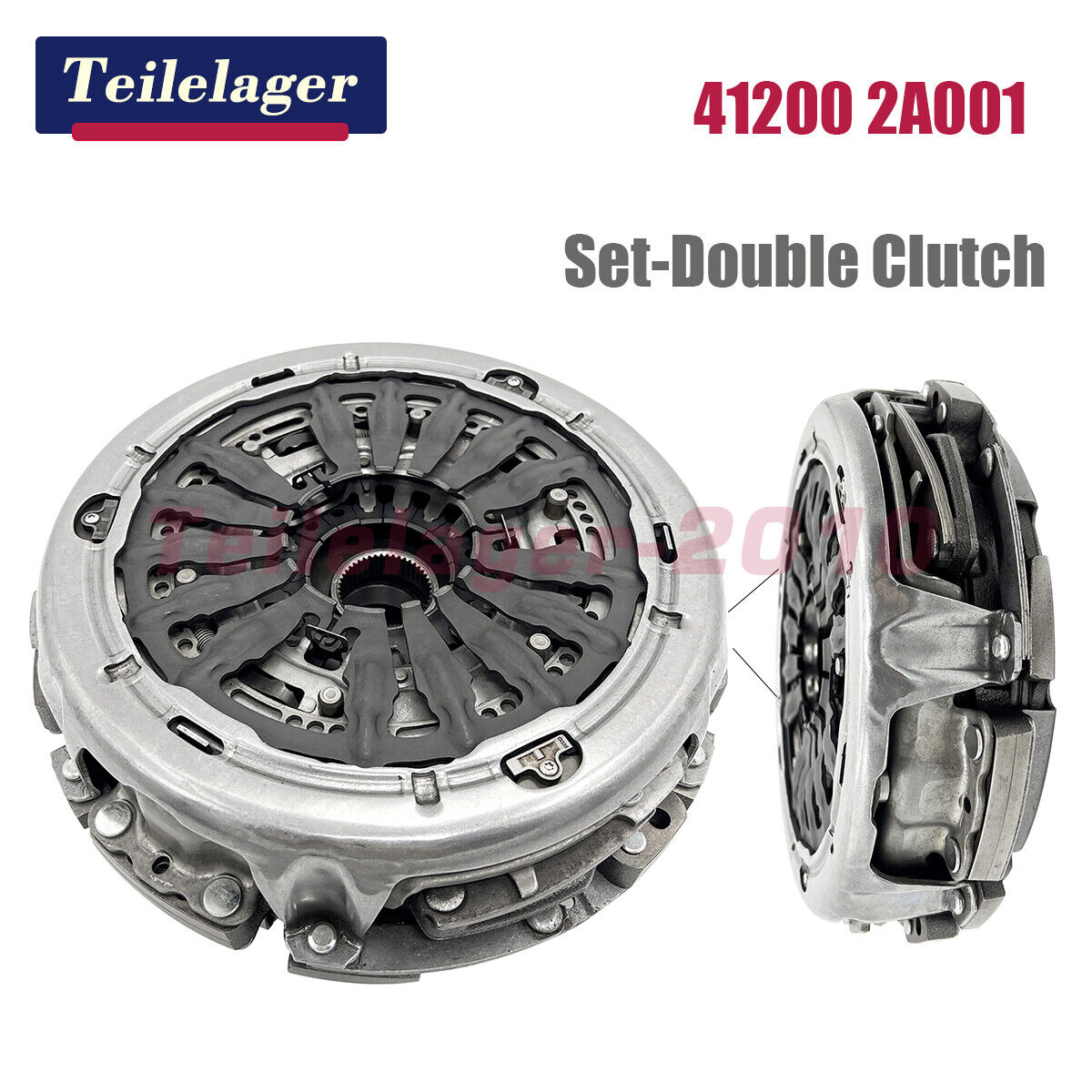  Set-Double Clutch 41200-2A001 For Hyundai Veloster 1.6L 2012-2017